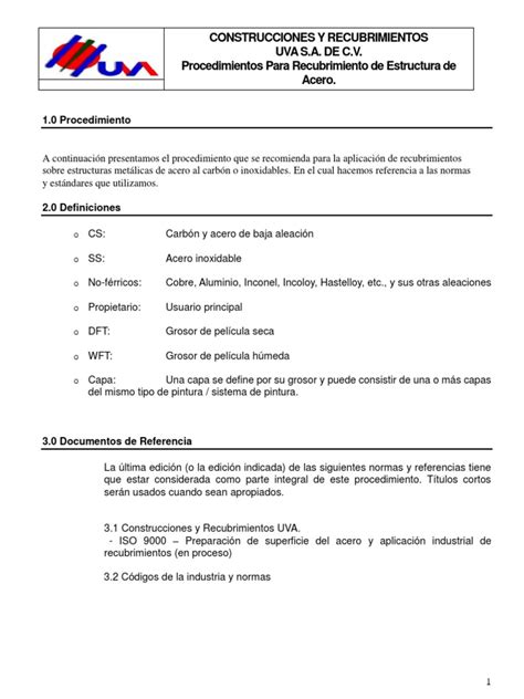 procedimientos uva.